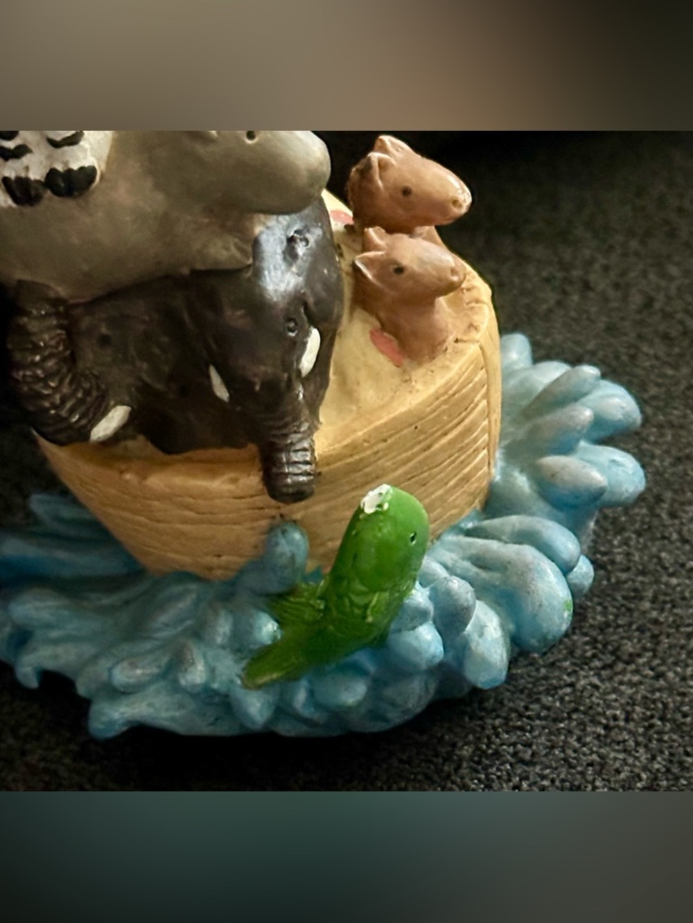 Noah's Ark Candle Stick Holder Animal Figurine - Picture 6 of 7